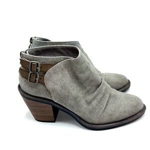 BLOWFISH Stylish Gray Ankle Boots